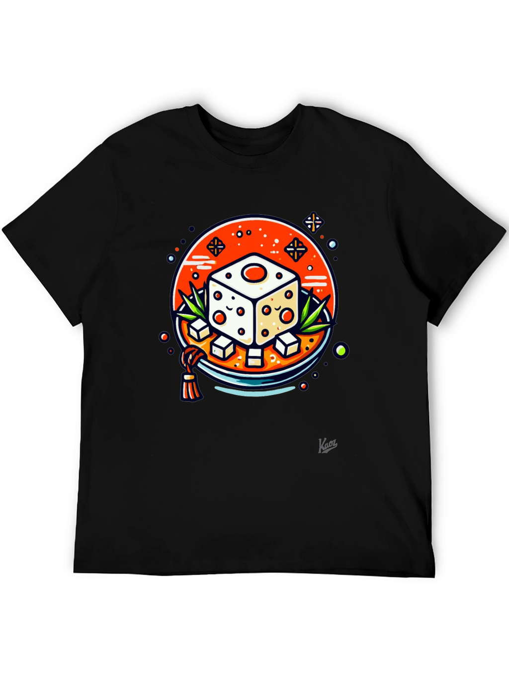 Dice Foodie T-Shirt - Unique Graphic Tee