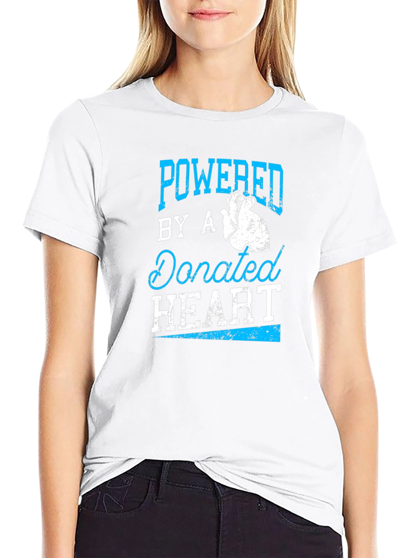 Powered By A Donated Heart T-Shirt