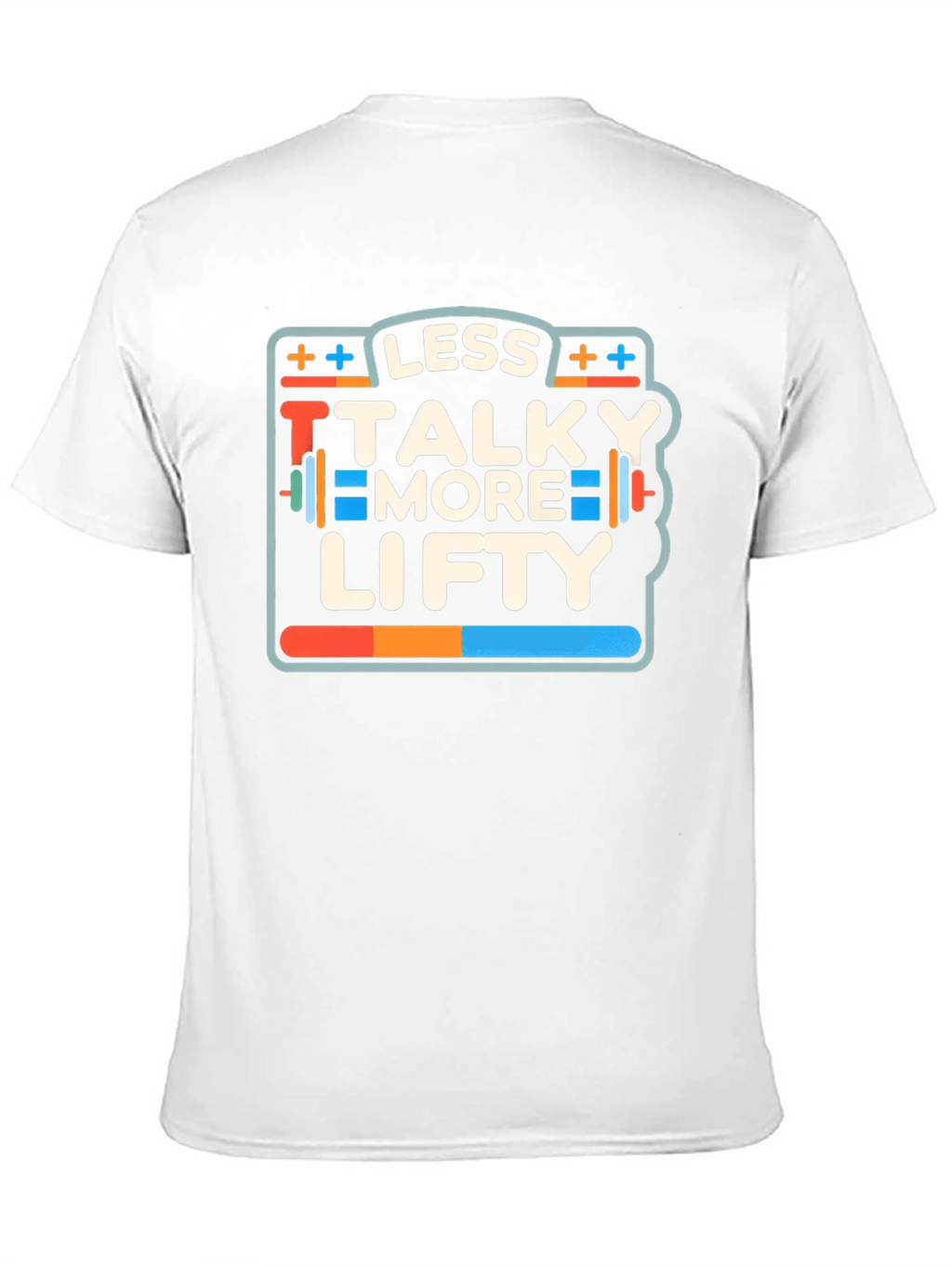 Less Talky More Lifty Black Graphic T-Shirt