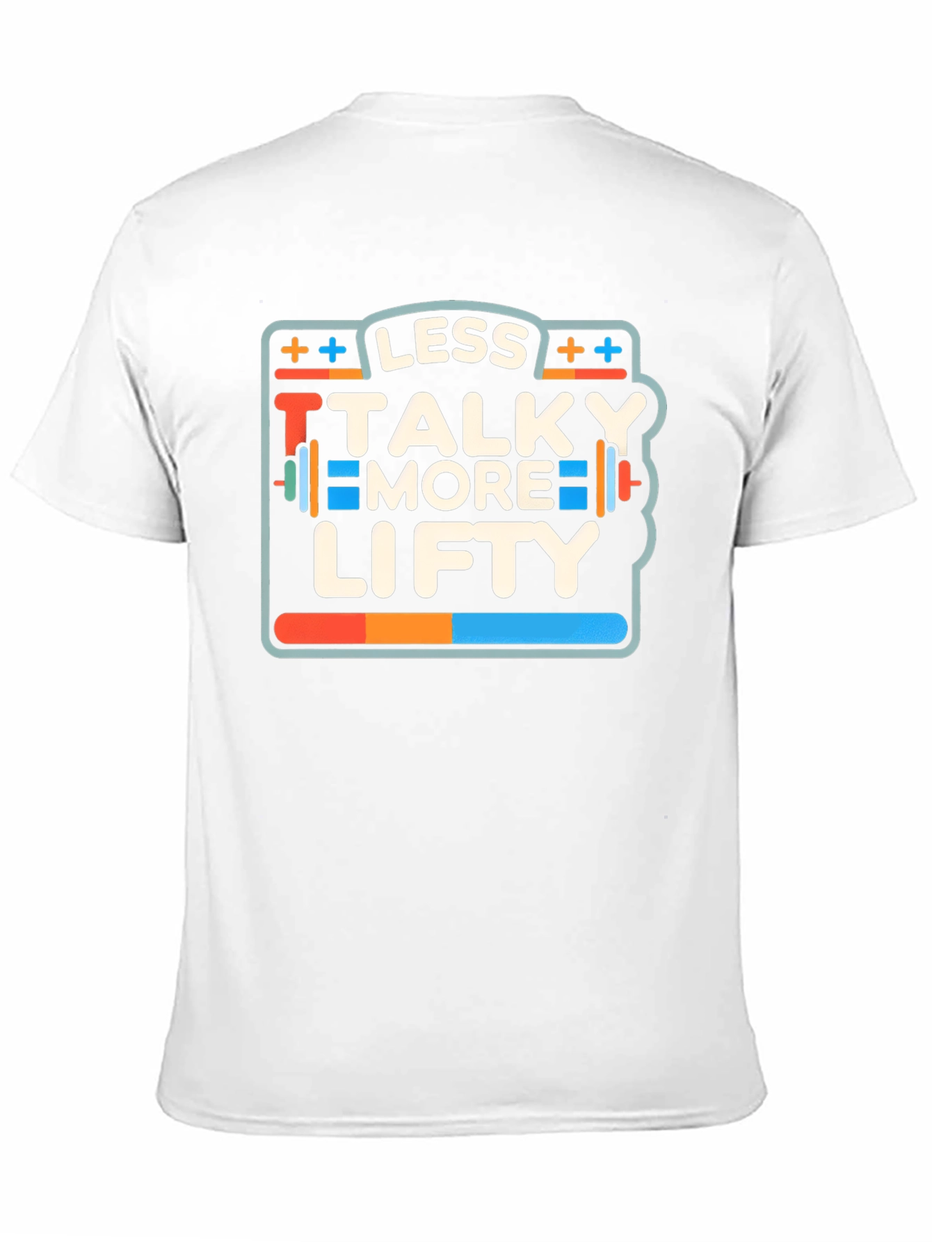 Less Talky More Lifty Black Graphic T-Shirt