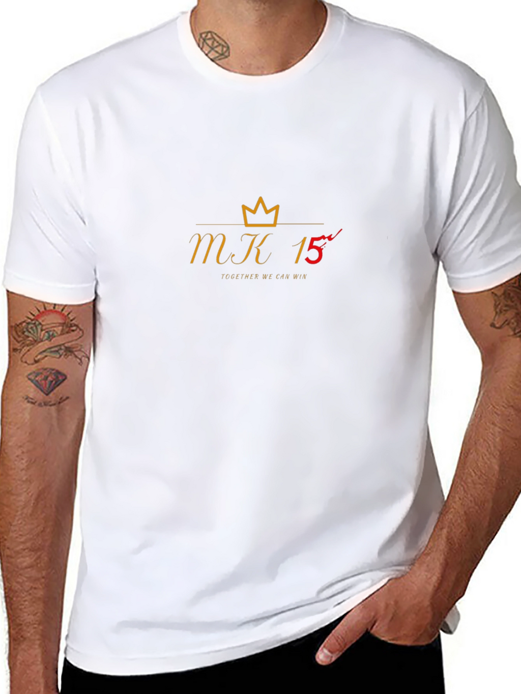 MK 15 Crown Tee - Together We Can Win!