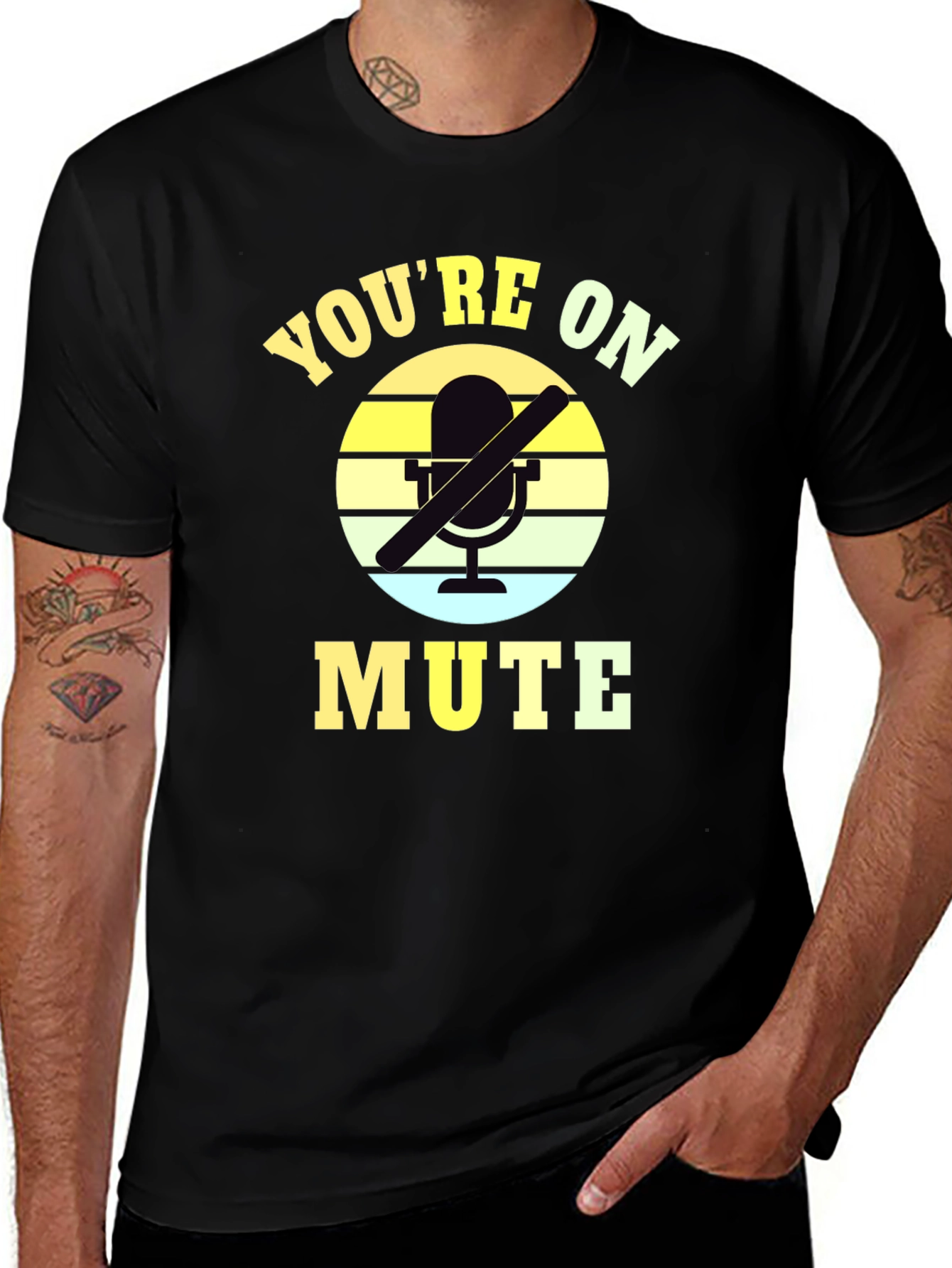 Youre On Mute Graphic Tee - Funny Work From Home Shirt