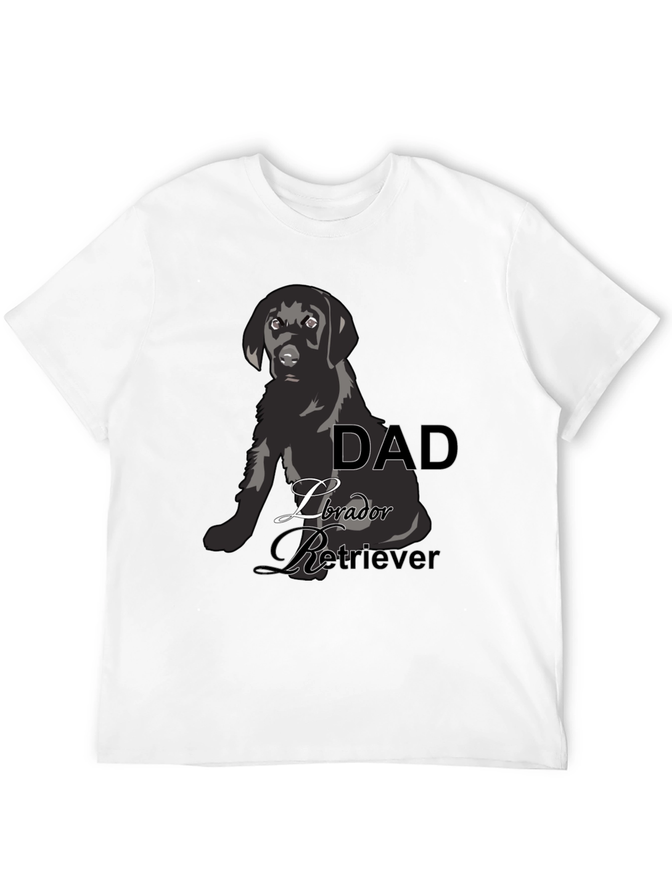 Dad Labrador Retriever Graphic T-Shirt