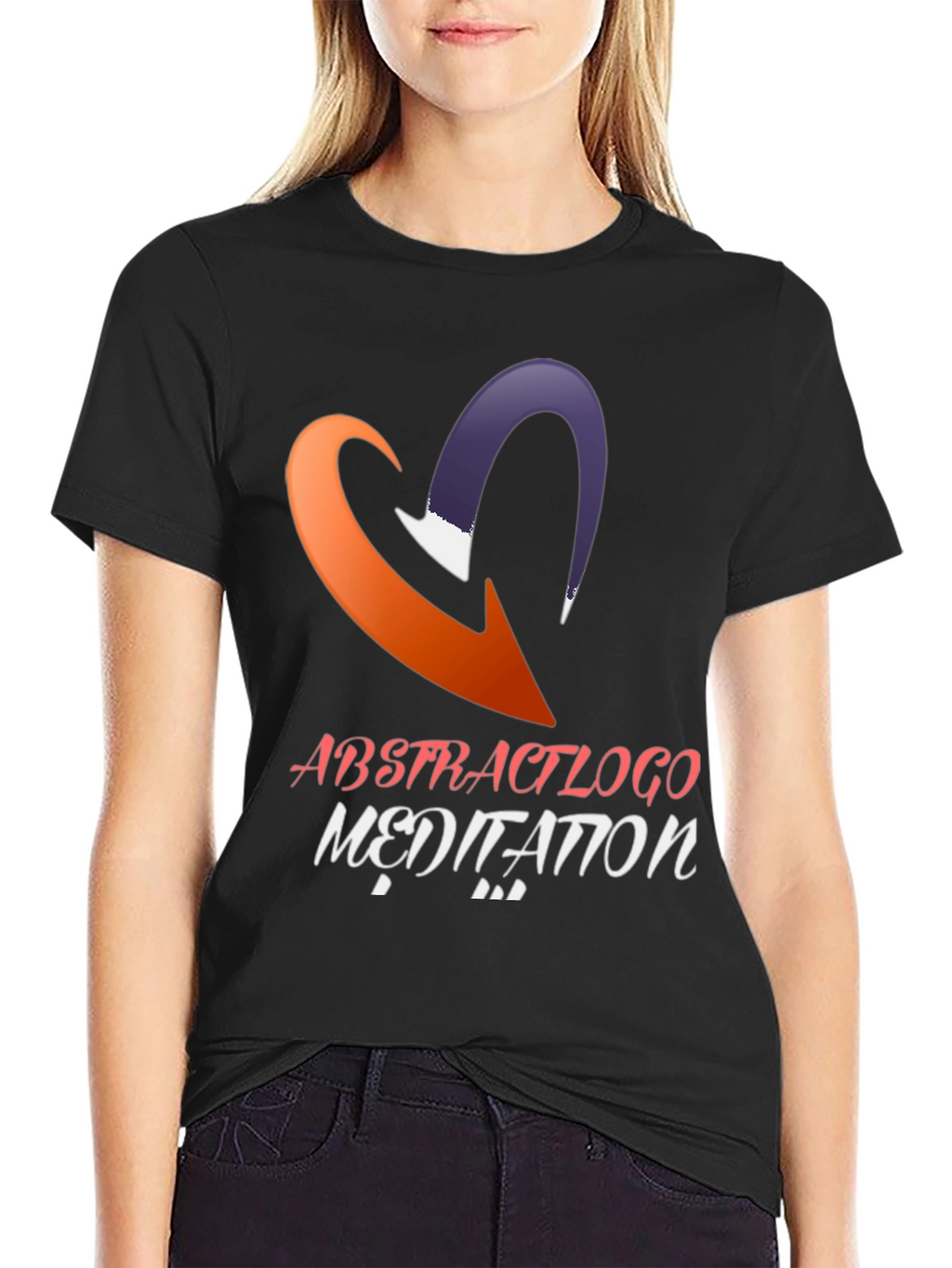 Abstract Logo Meditation T-Shirt
