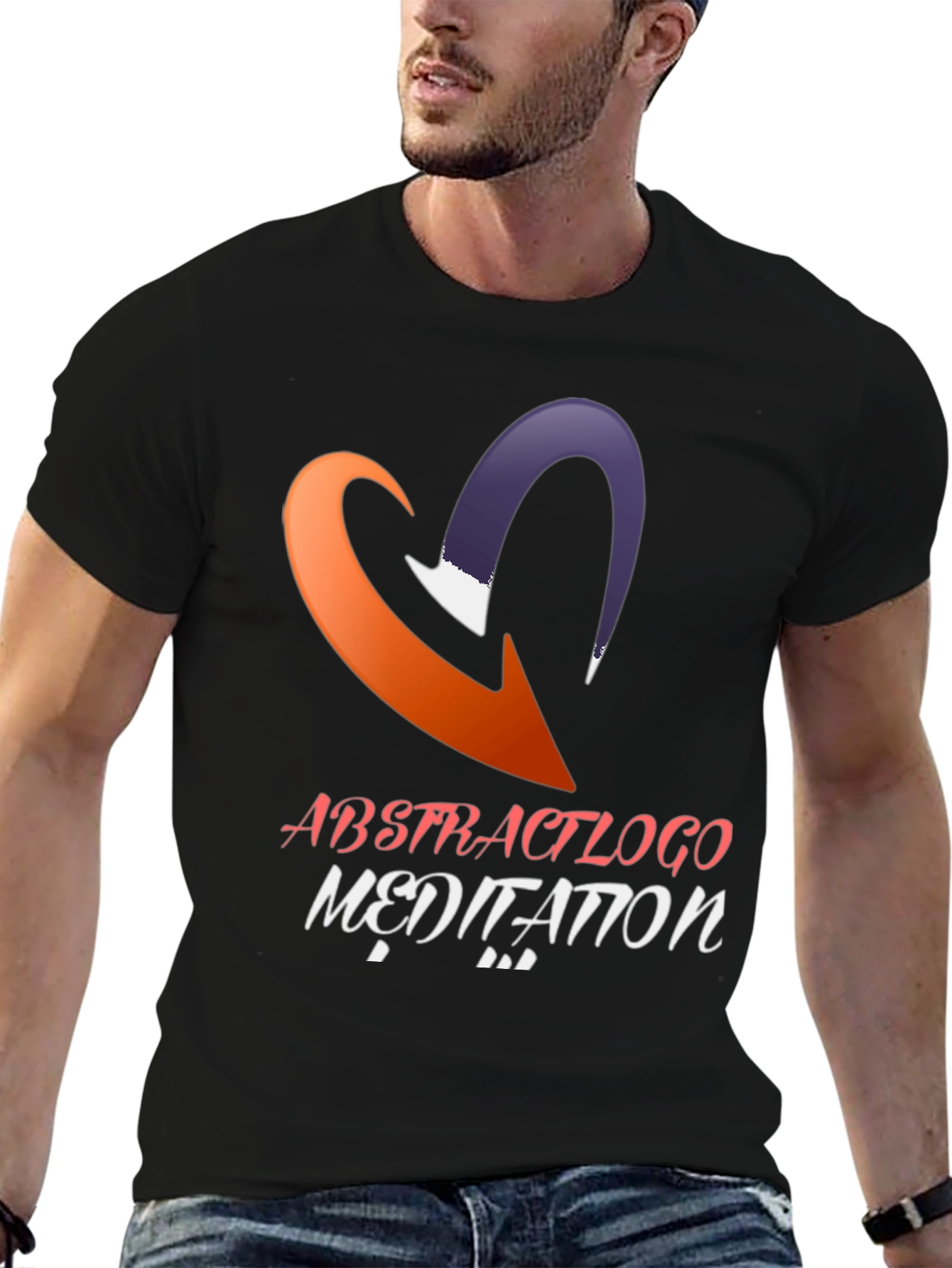Abstract Logo Meditation T-Shirt