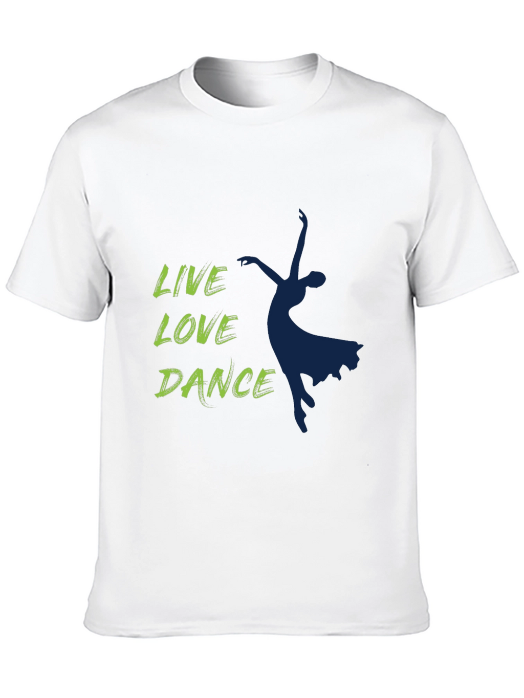 Live Love Dance Graphic Tee - Stylish Dancer T-Shirt