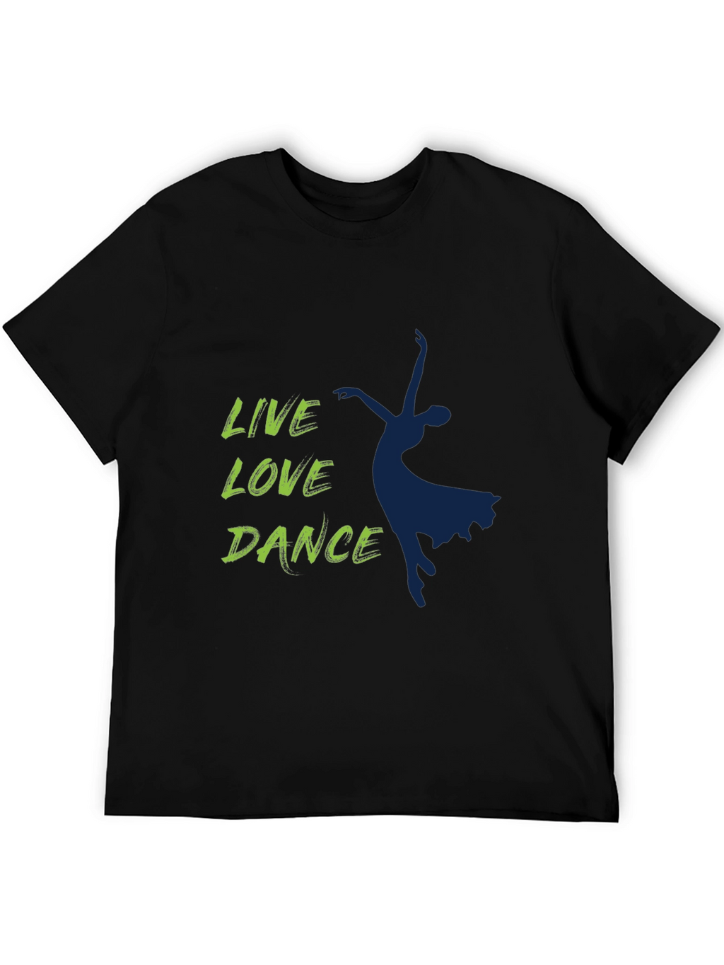 Live Love Dance Graphic Tee - Stylish Dancer T-Shirt