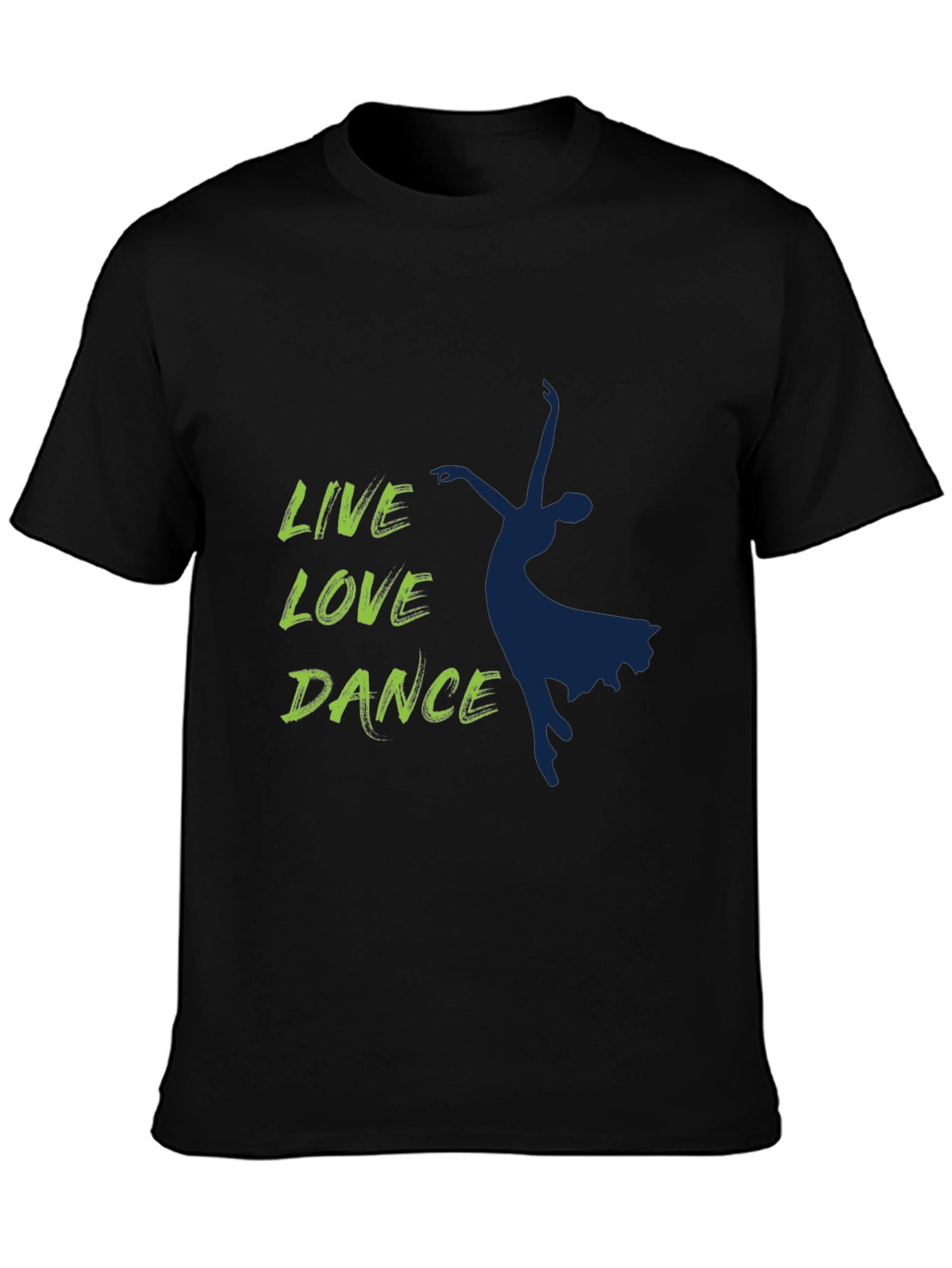 Live Love Dance Graphic Tee - Stylish Dancer T-Shirt
