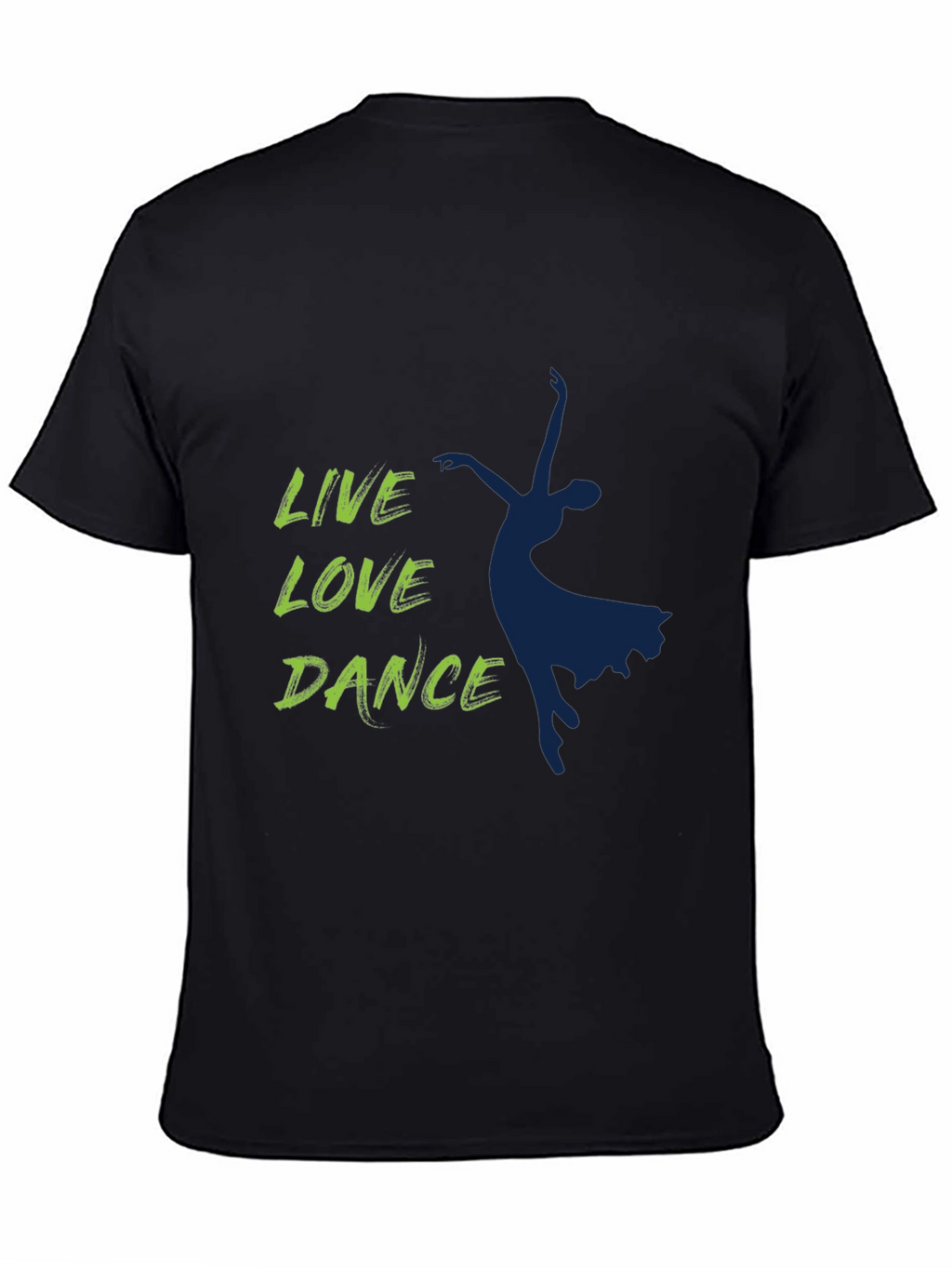 Live Love Dance Graphic Tee - Stylish Dancer T-Shirt