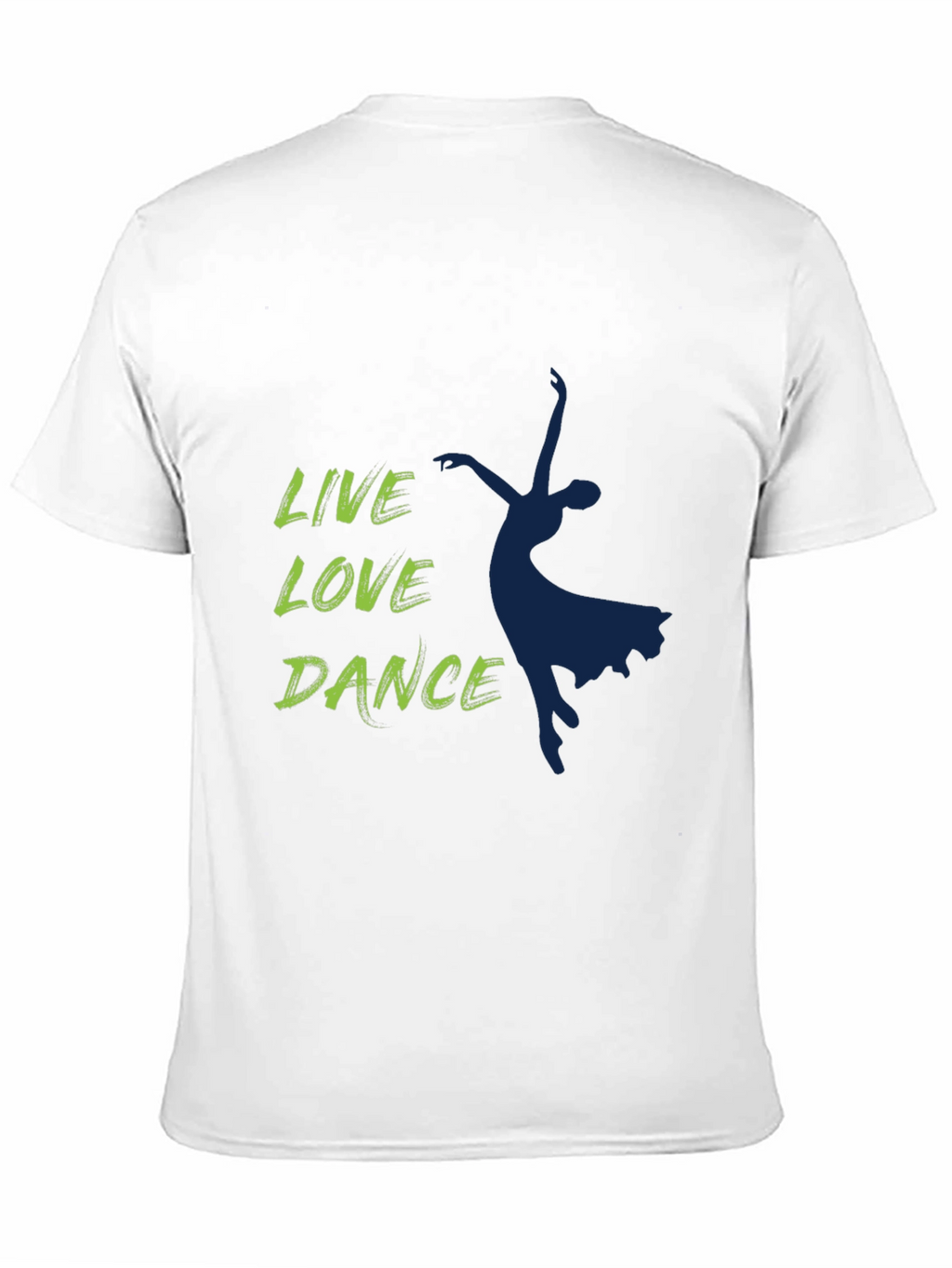Live Love Dance Graphic Tee - Stylish Dancer T-Shirt