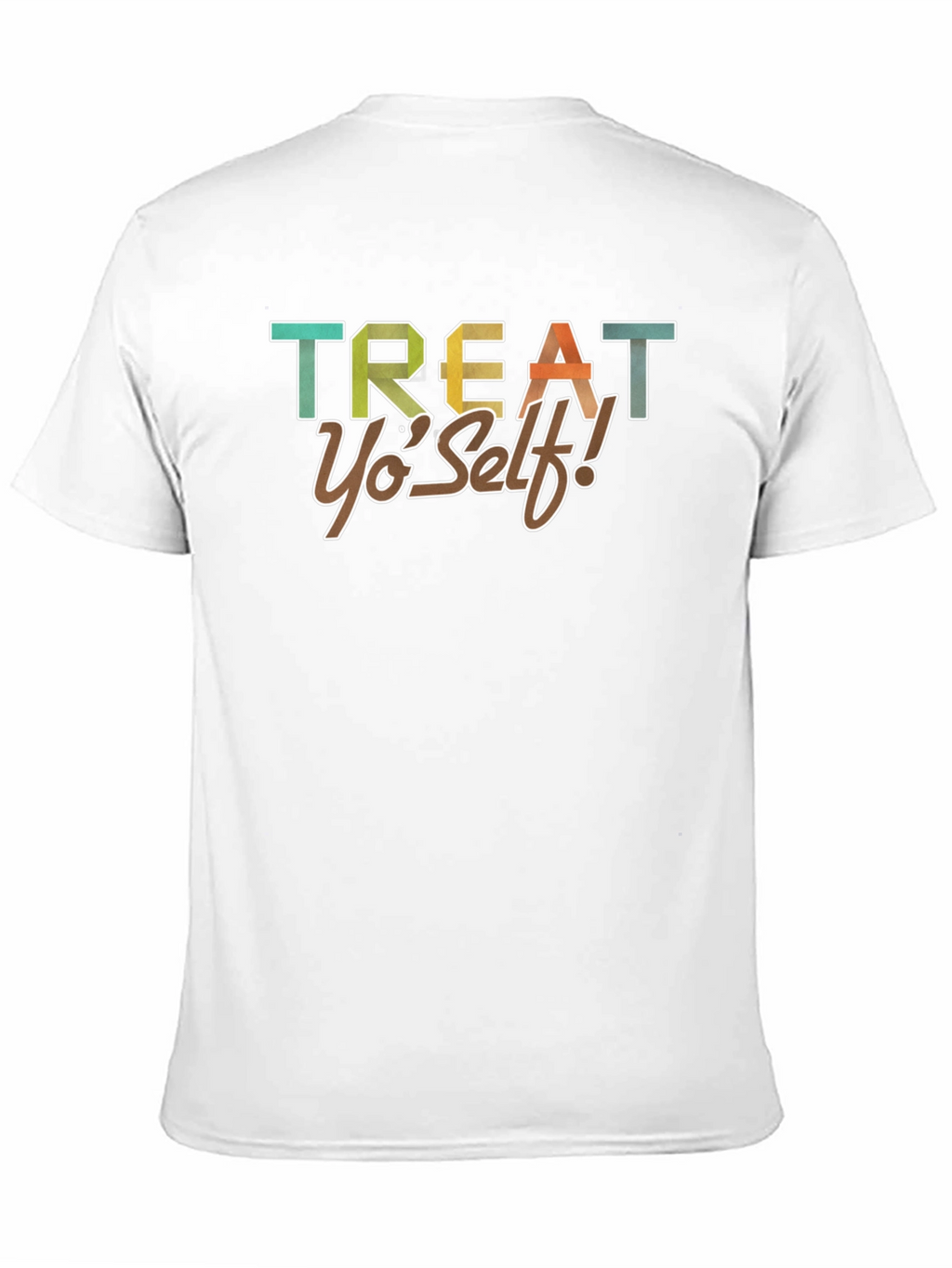 Treat Yo Self! Graphic Tee - Black