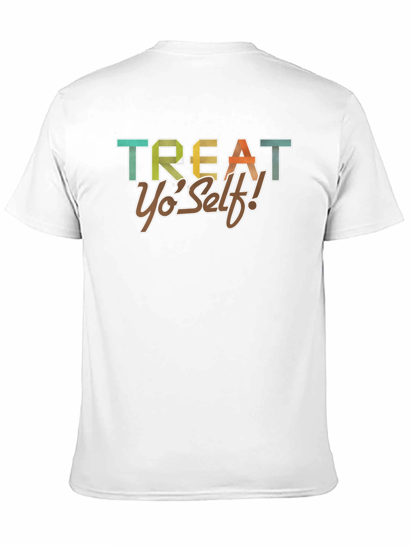 Treat Yo Self! Graphic Tee - Black