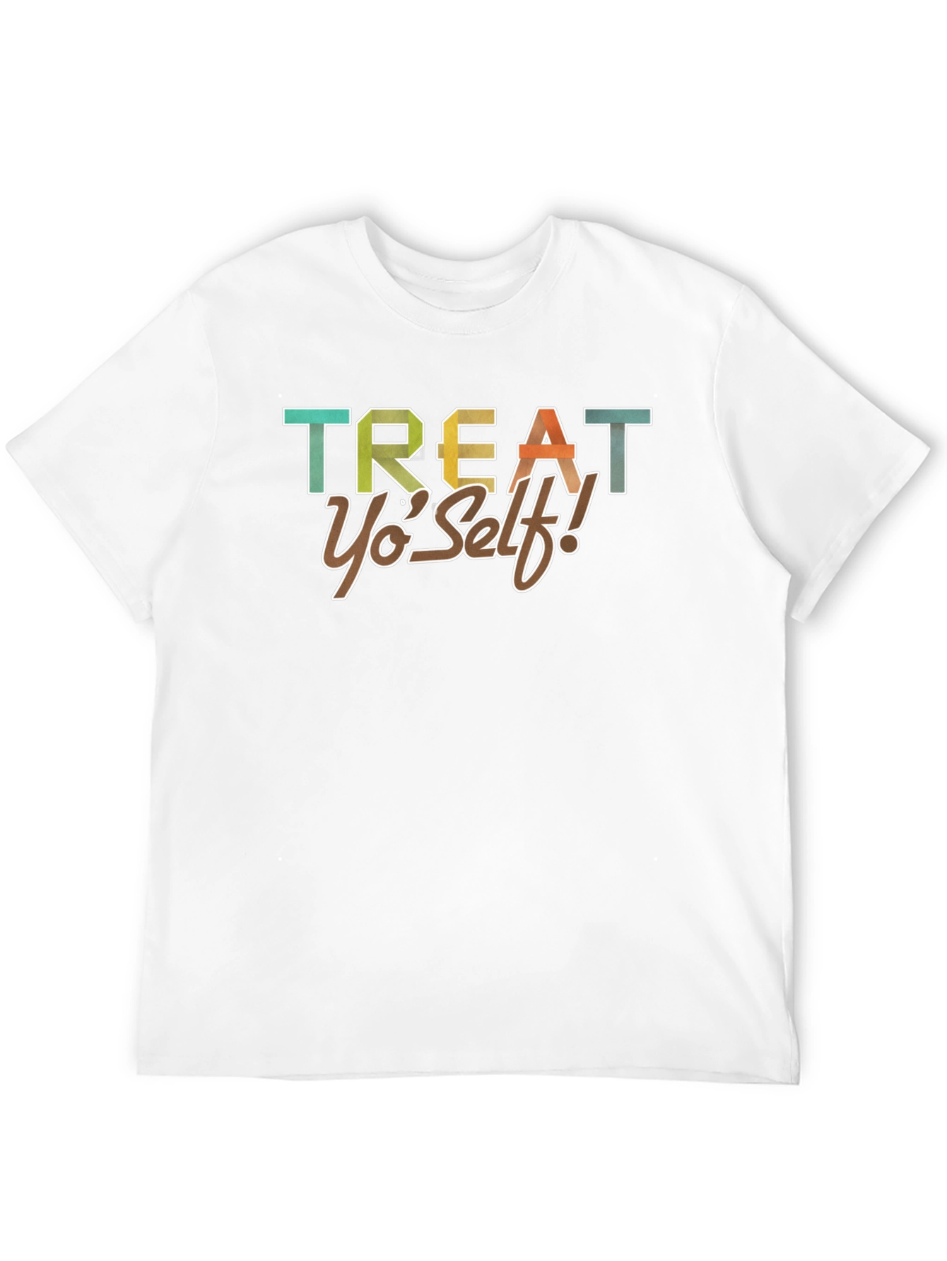 Treat Yo Self! Graphic Tee - Black