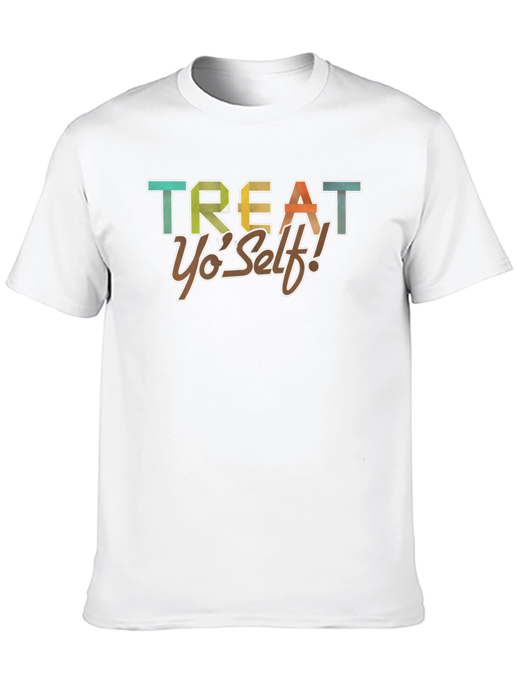 Treat Yo Self! Graphic Tee - Black