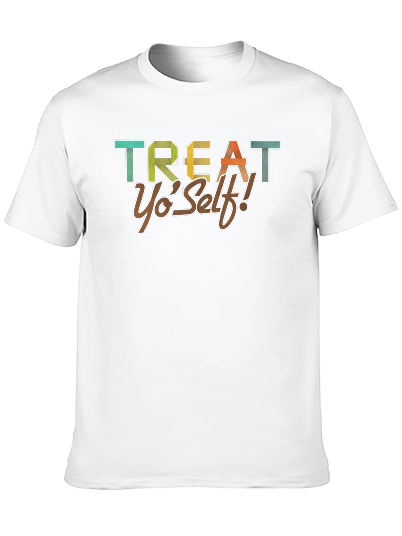 Treat Yo Self! Graphic Tee - Black