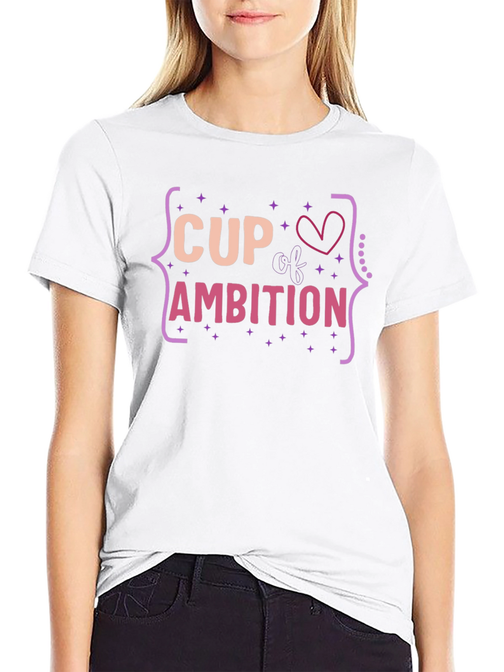 Cup of Ambition T-Shirt - Fun Graphic Tee