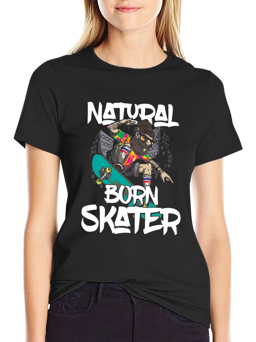 Natural Born Skater Graphic T-Shirt