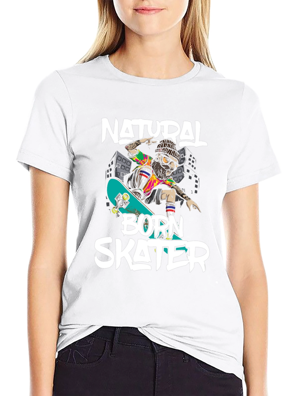 Natural Born Skater Graphic T-Shirt