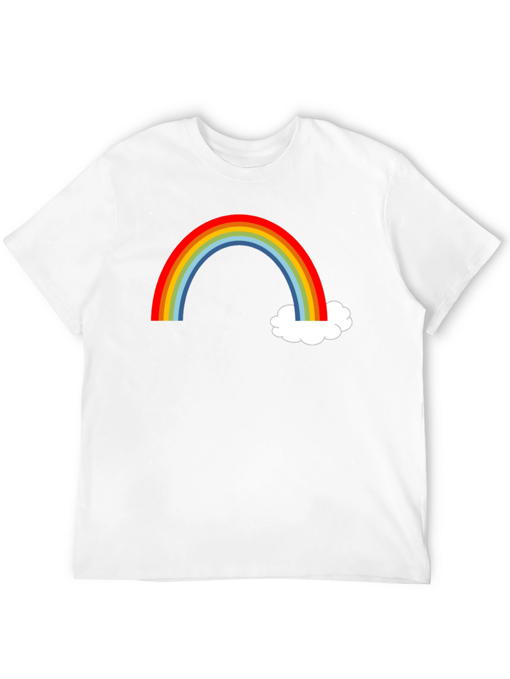 Rainbow and Cloud Graphic Tee