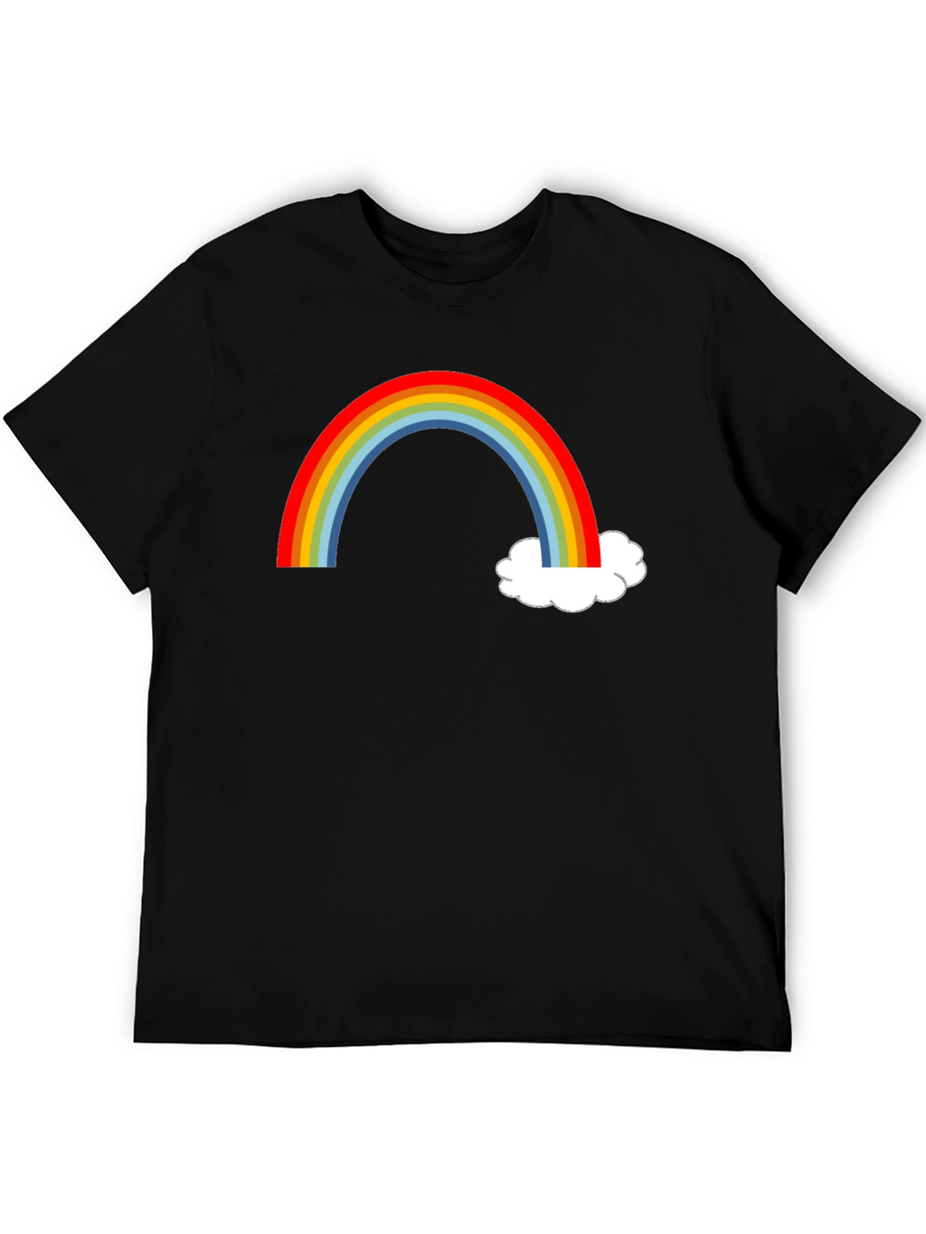Rainbow and Cloud Graphic Tee