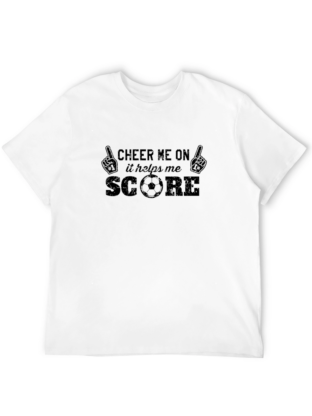 Cheer Me On Soccer Graphic Tee