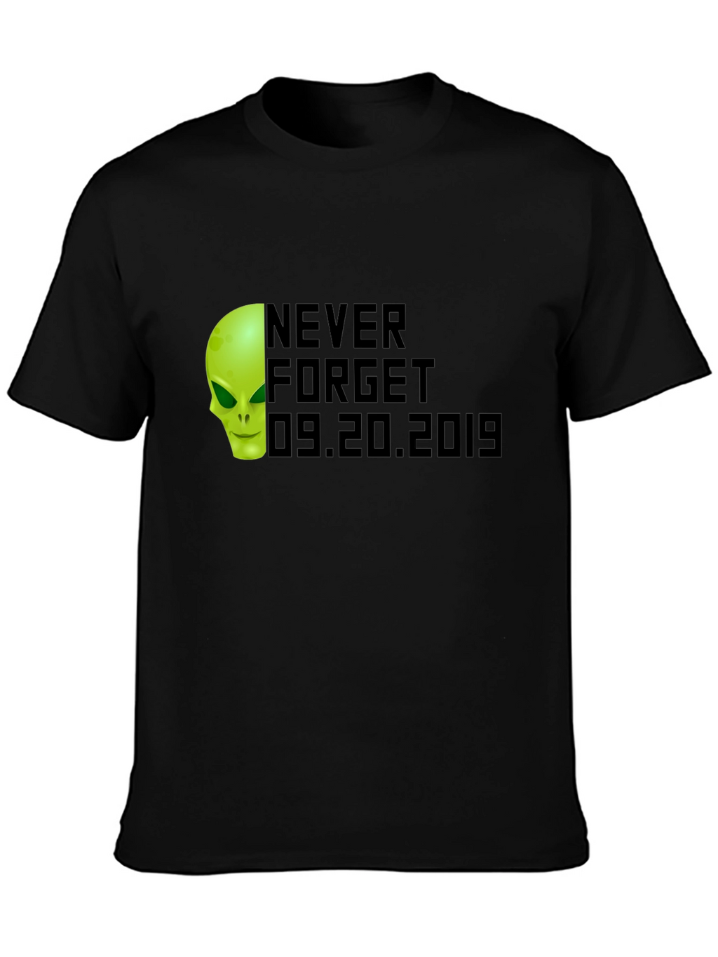 Never Forget 09.20.2019 Alien Graphic Tee