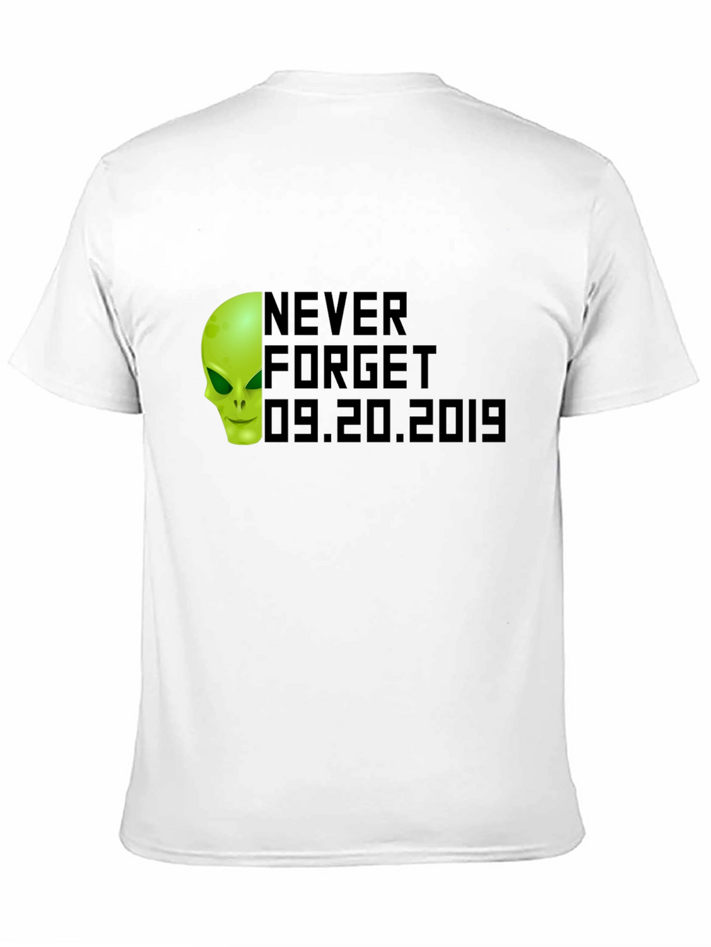 Never Forget 09.20.2019 Alien Graphic Tee