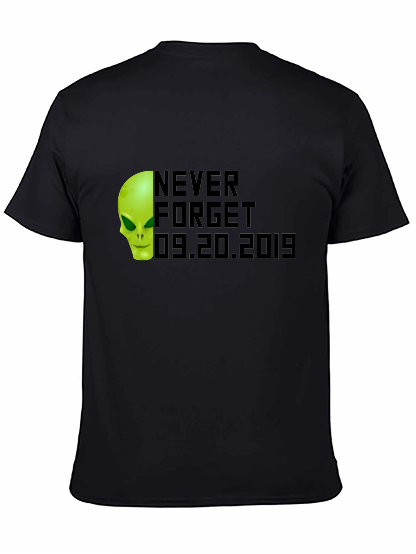 Never Forget 09.20.2019 Alien Graphic Tee