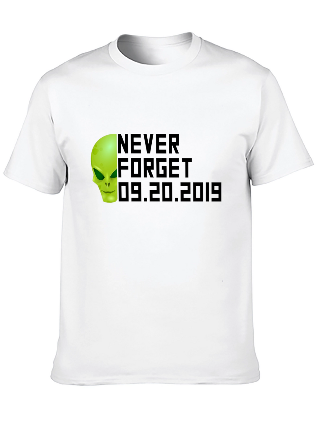 Never Forget 09.20.2019 Alien Graphic Tee