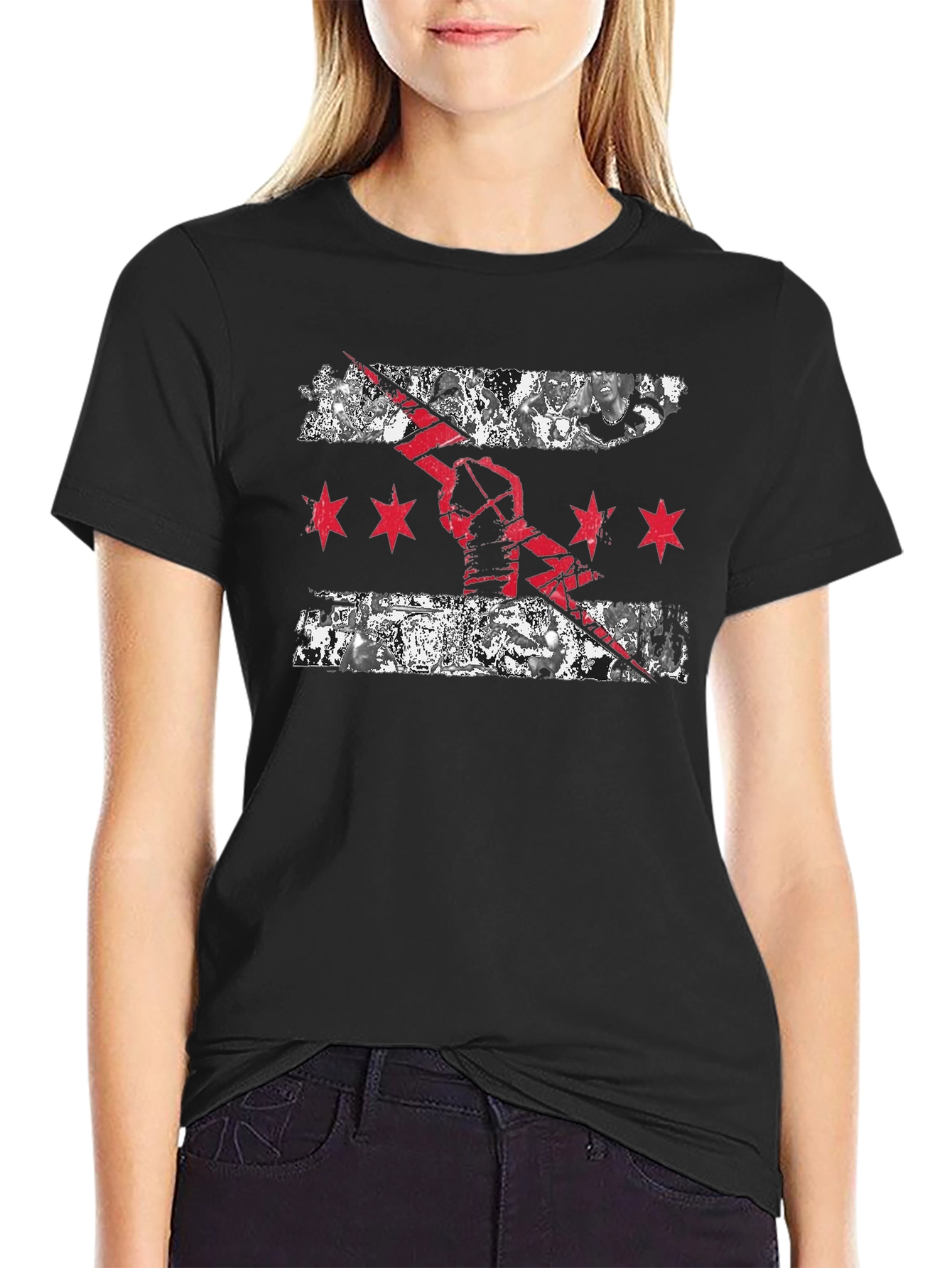 Chicago Flag Graphic T-Shirt