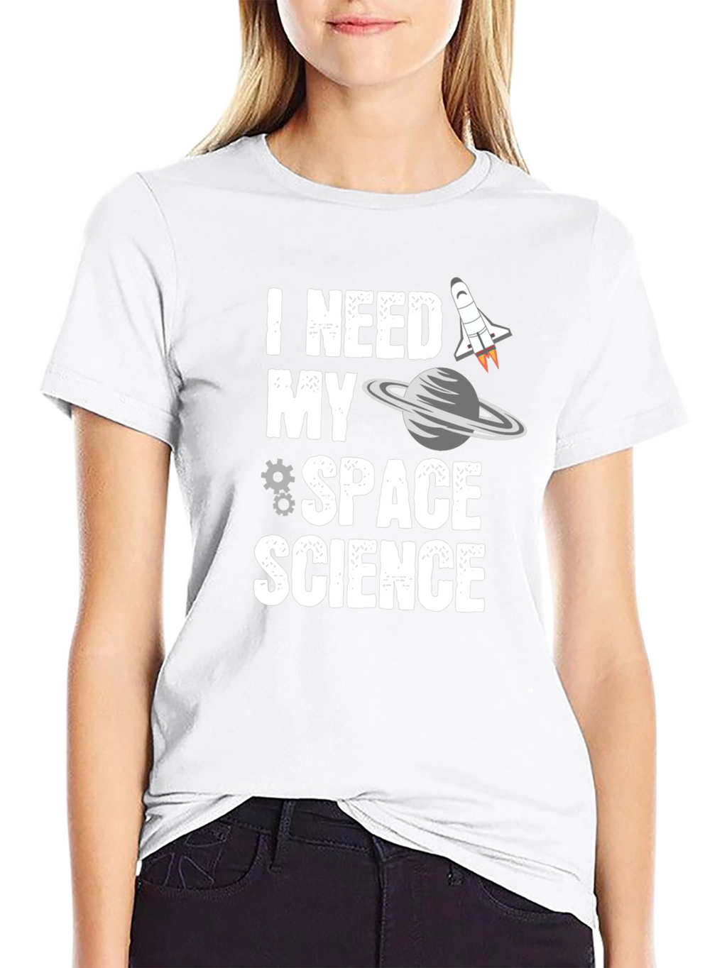 I Need My Space Science Graphic T-Shirt