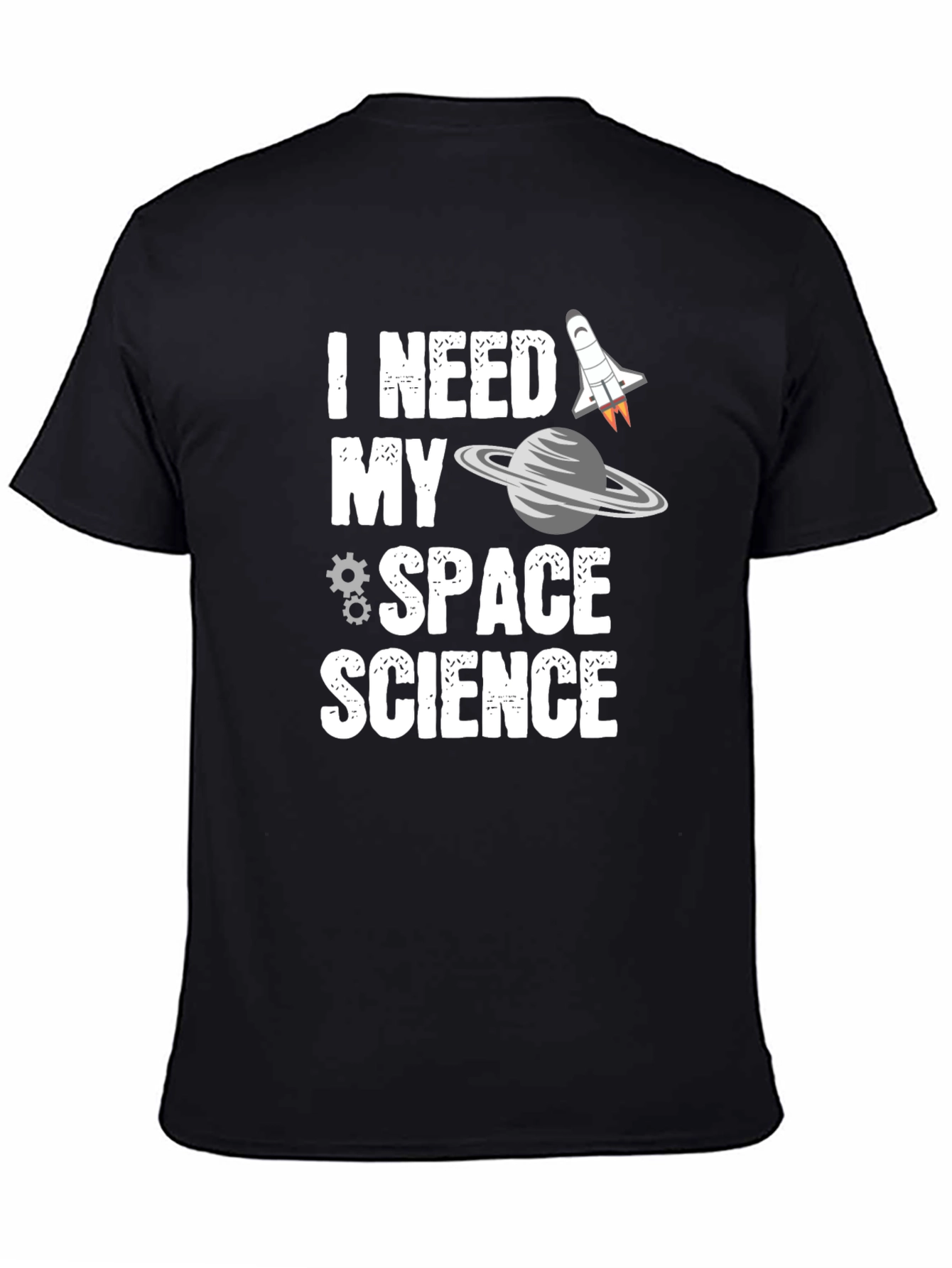 I Need My Space Science Graphic T-Shirt