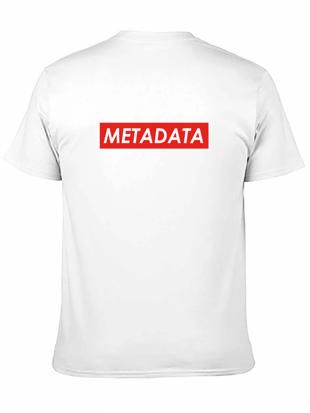 Metadata T-Shirt - Stylish Casual Wear