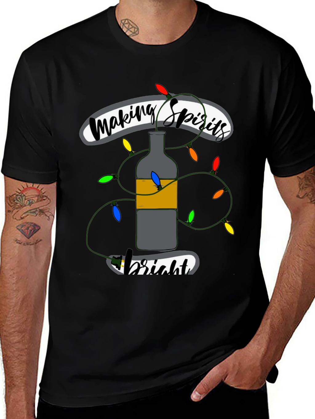 Making Spirits Bright Holiday T-Shirt