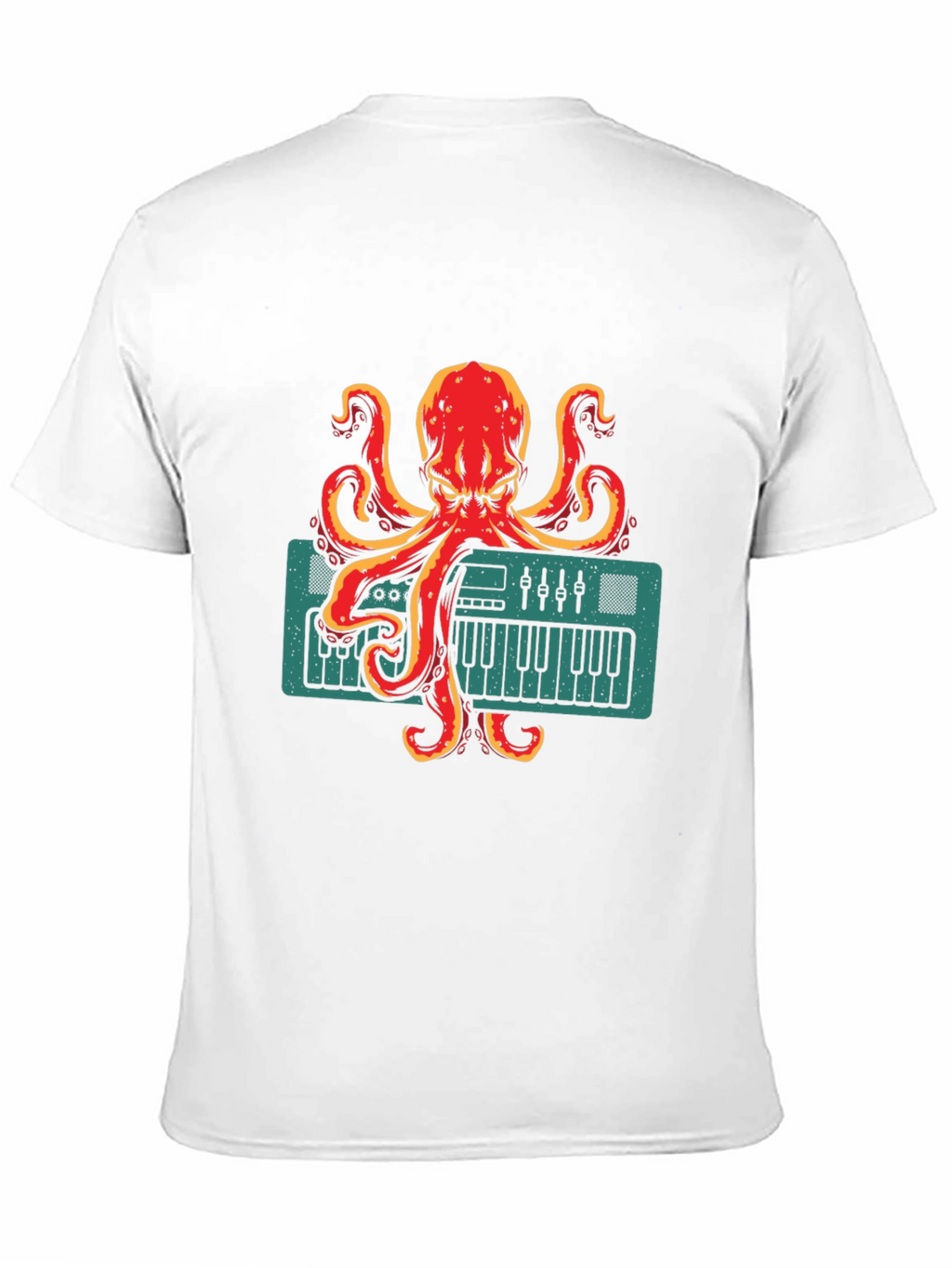 Octopus Musician Graphic Tee - Quirky Band T-Shirt