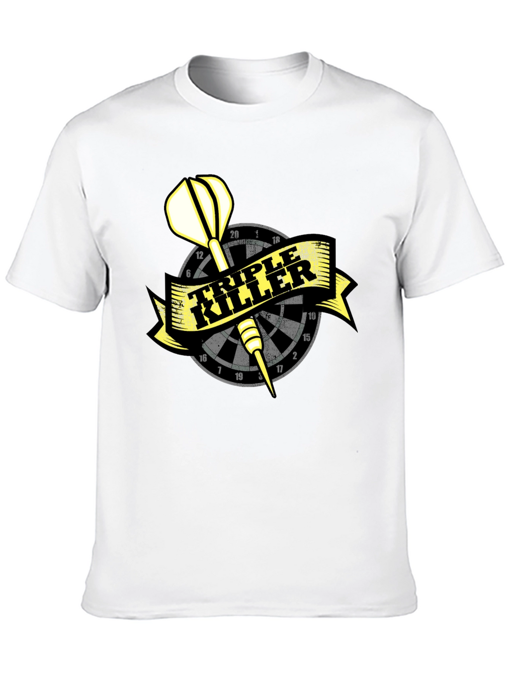 Triple Killer Dart T-Shirt - Cool Dartboard Tee