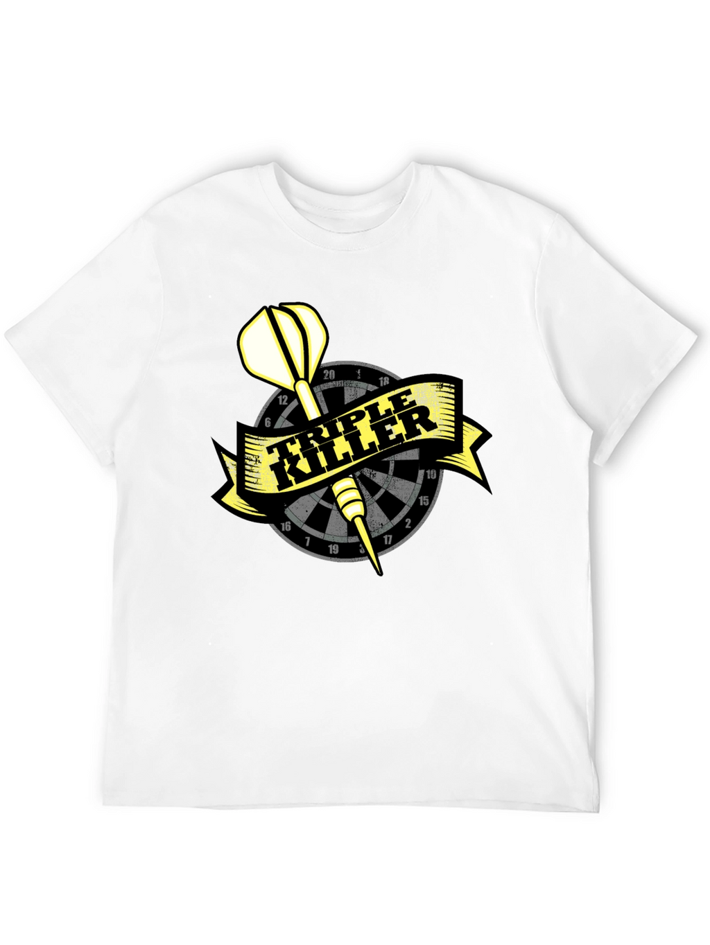 Triple Killer Dart T-Shirt - Cool Dartboard Tee