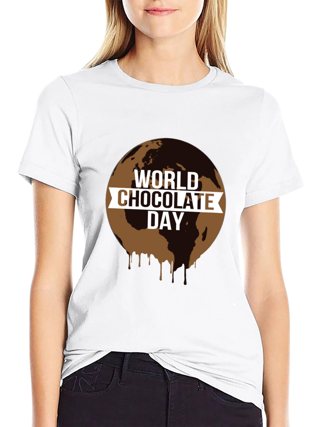 World Chocolate Day T-Shirt - Earth Design