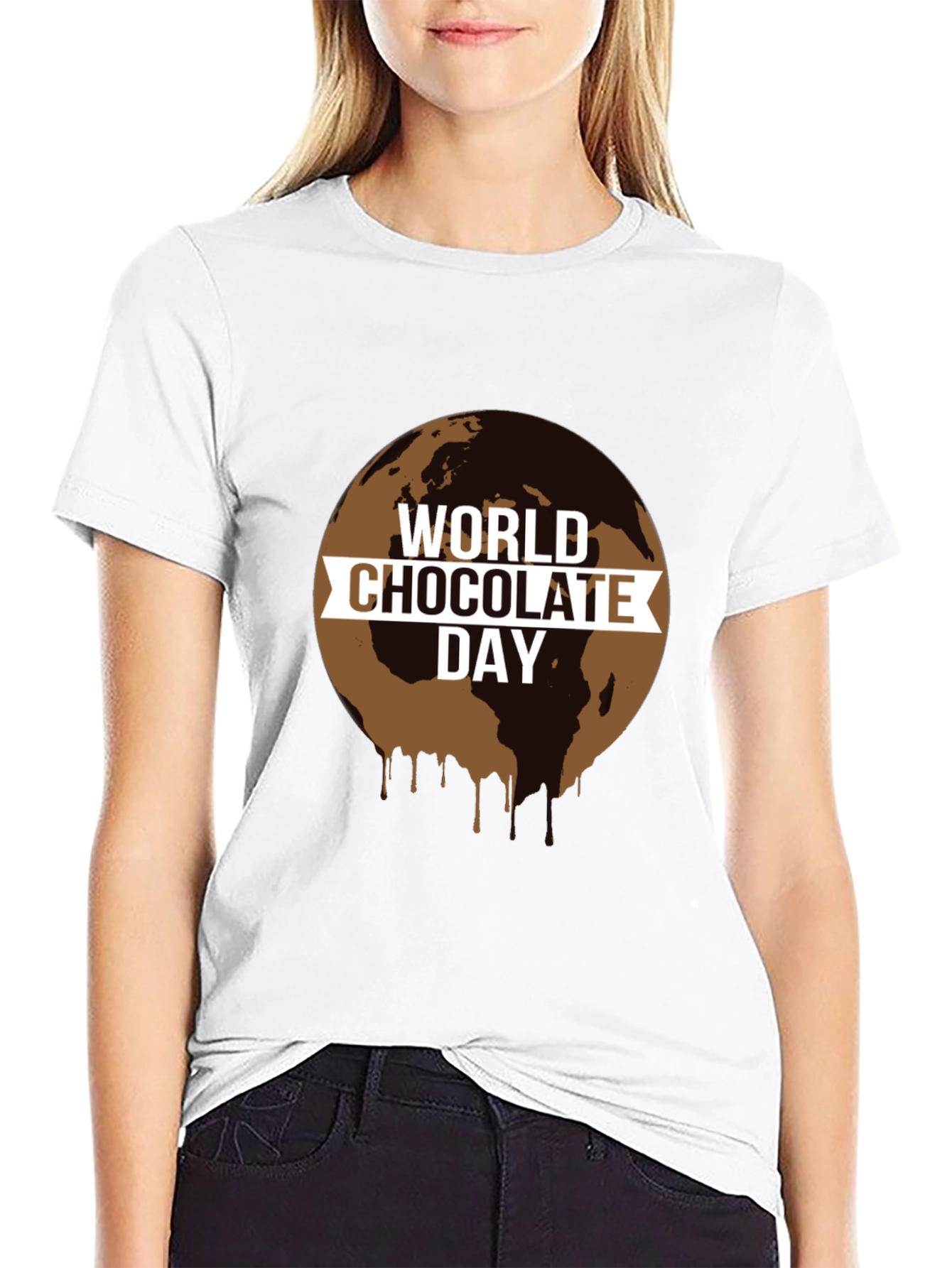 World Chocolate Day T-Shirt - Earth Design