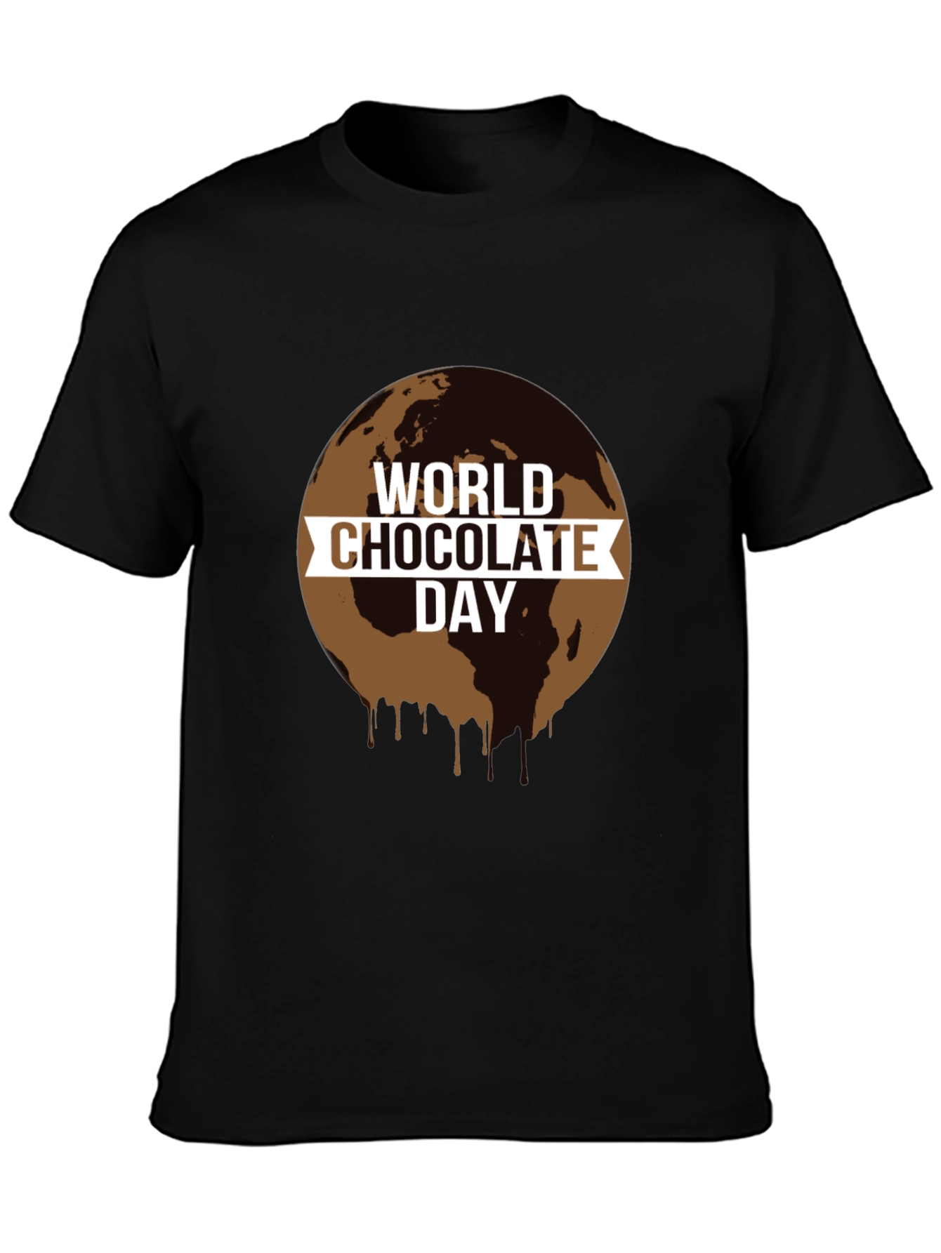 World Chocolate Day T-Shirt - Earth Design