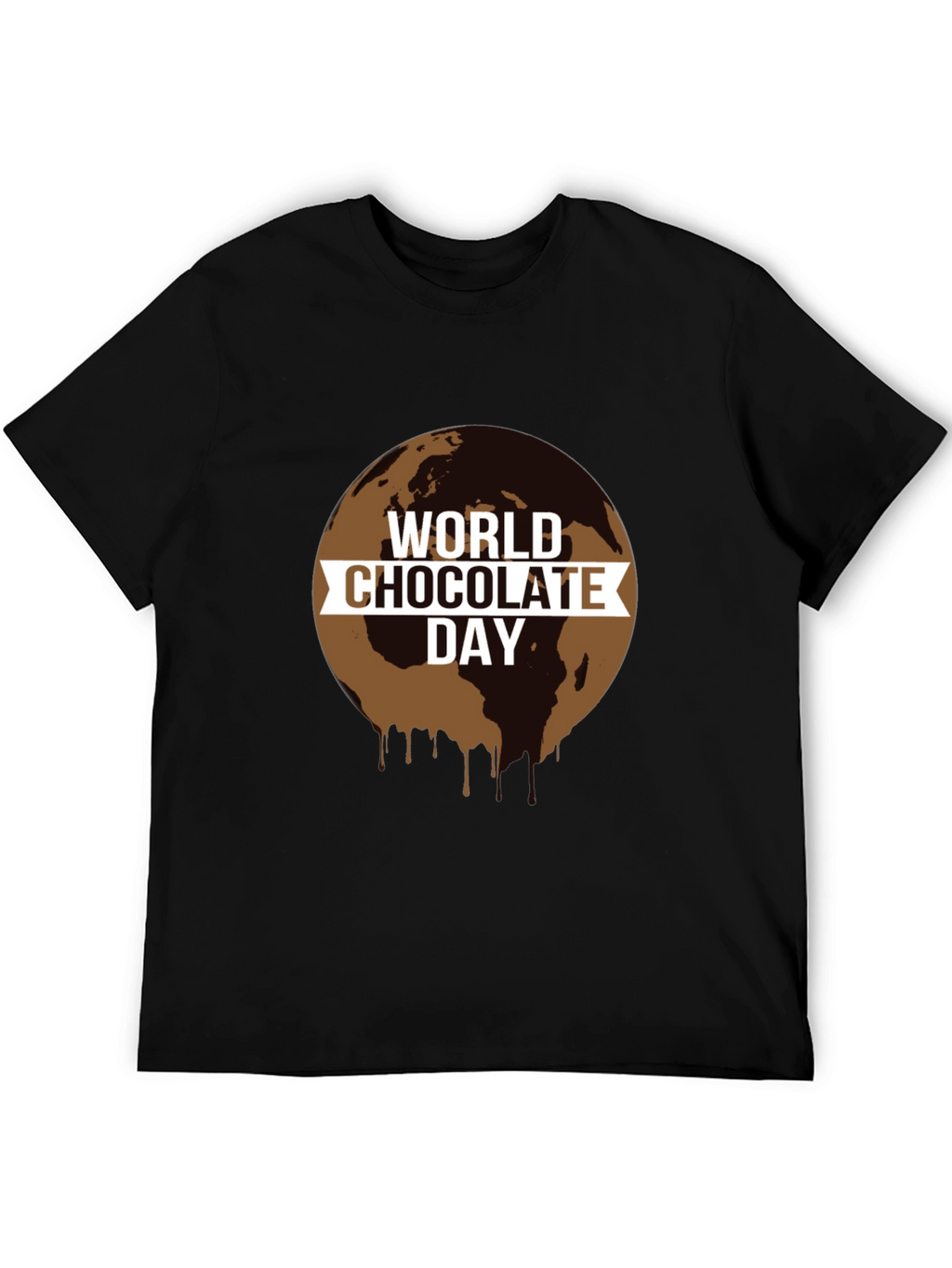 World Chocolate Day T-Shirt - Earth Design