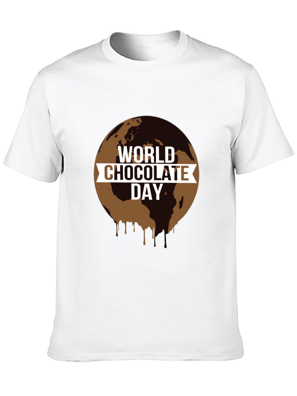 World Chocolate Day T-Shirt - Earth Design