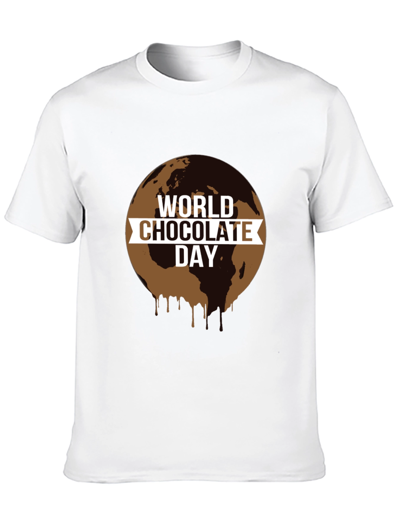 World Chocolate Day T-Shirt - Earth Design