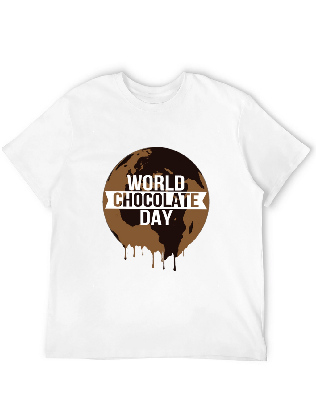 World Chocolate Day T-Shirt - Earth Design