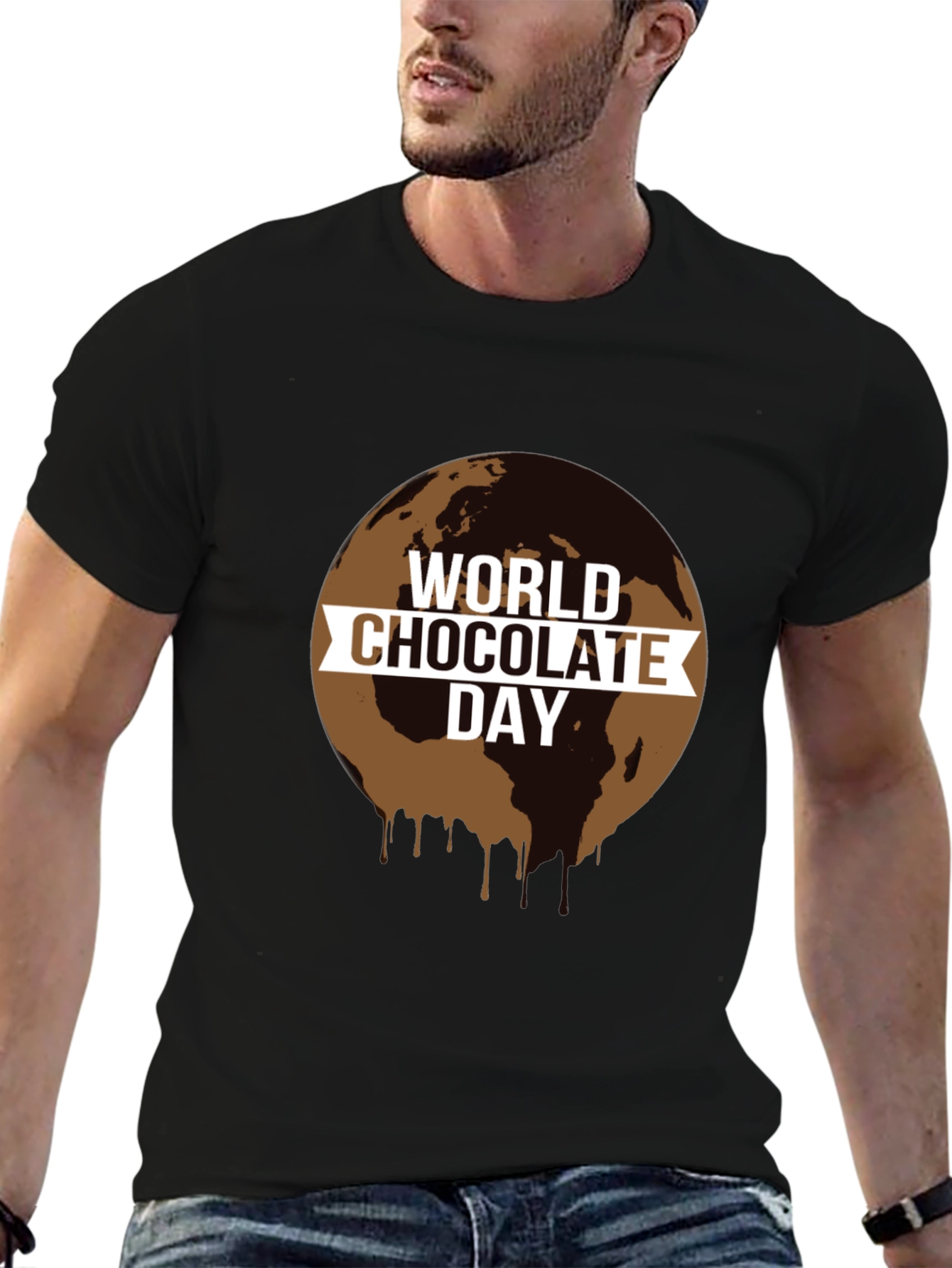 World Chocolate Day T-Shirt - Earth Design