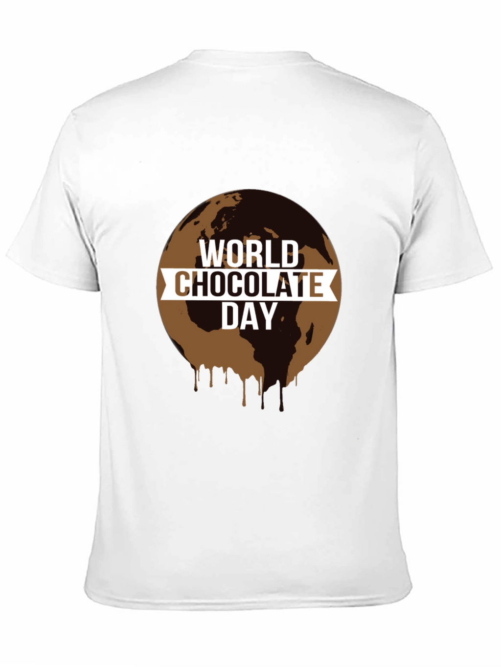 World Chocolate Day T-Shirt - Earth Design
