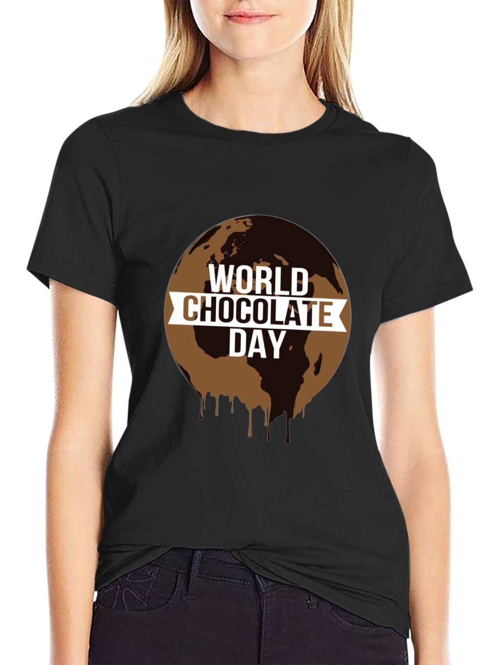 World Chocolate Day T-Shirt - Earth Design