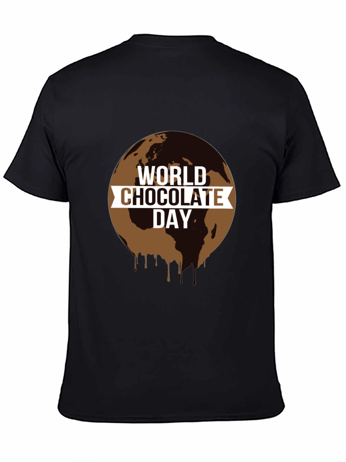 World Chocolate Day T-Shirt - Earth Design