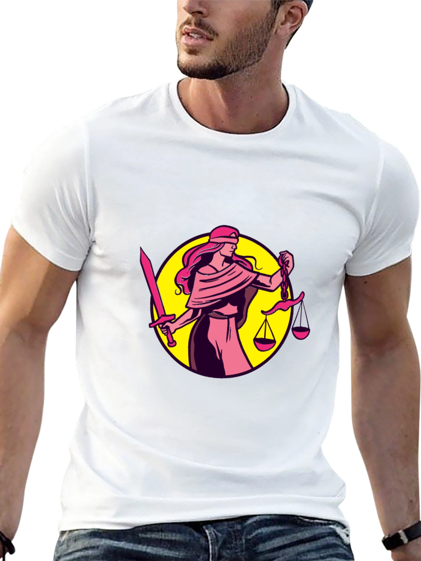 Scales of Justice Graphic Tee - Unisex Soft Cotton
