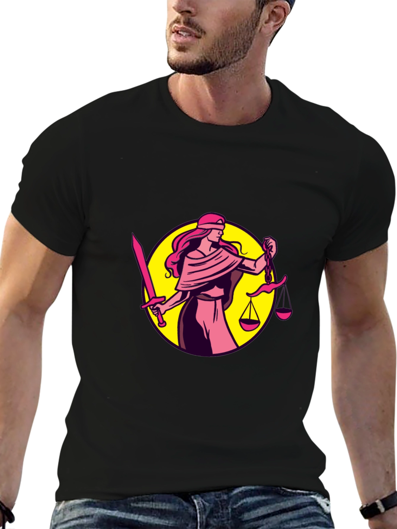Scales of Justice Graphic Tee - Unisex Soft Cotton